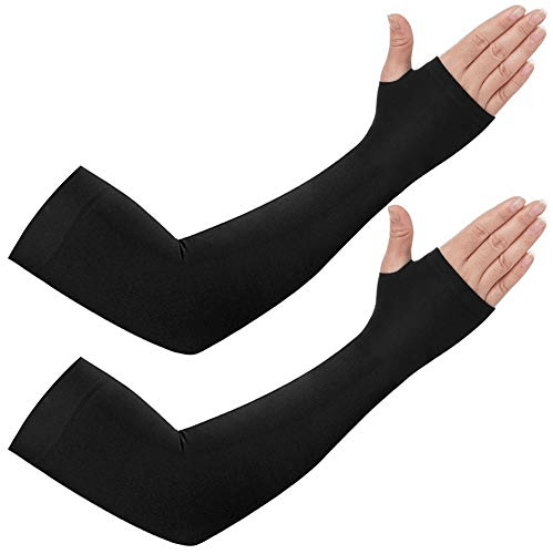 Set de mangas elasticadas para moto / bicicleta protección UV