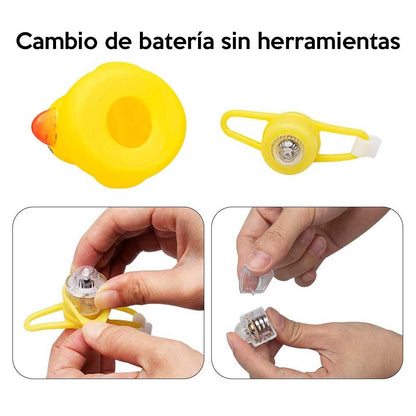 PATO MOTOQUERO GOMA ADORNO PARA MOTO SURTIDO