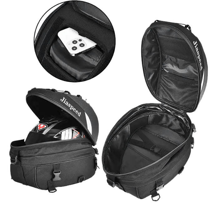 Bolso estanque para moto B17 Expandible