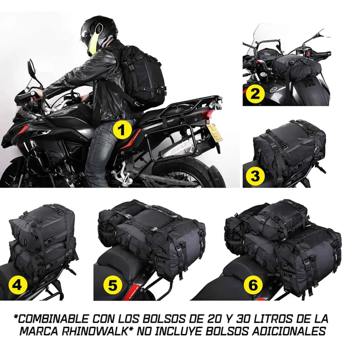 Bolso impermeable 10 litros multiuso
