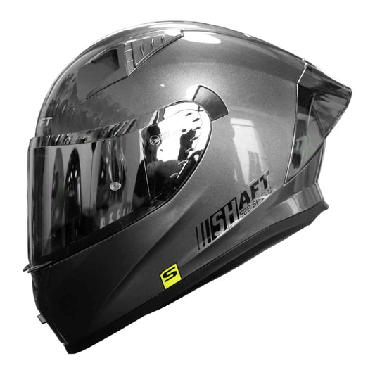 CASCO MOTO SHAFT 526SP SOLID GRIS BRILLANTE