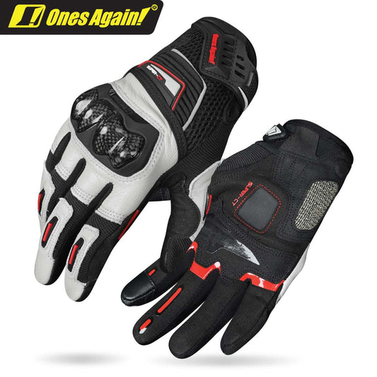 Guantes para moto Ones Again mg08 con protecciones carbono