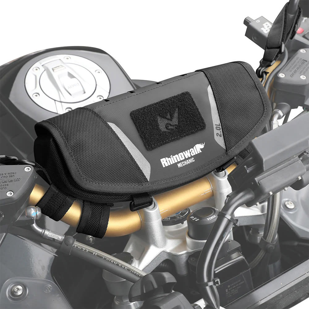 Bolso manillar rhinowalk mechanic mjx2010 2lts para moto