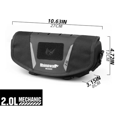 Bolso manillar rhinowalk mechanic mjx2010 2lts para moto