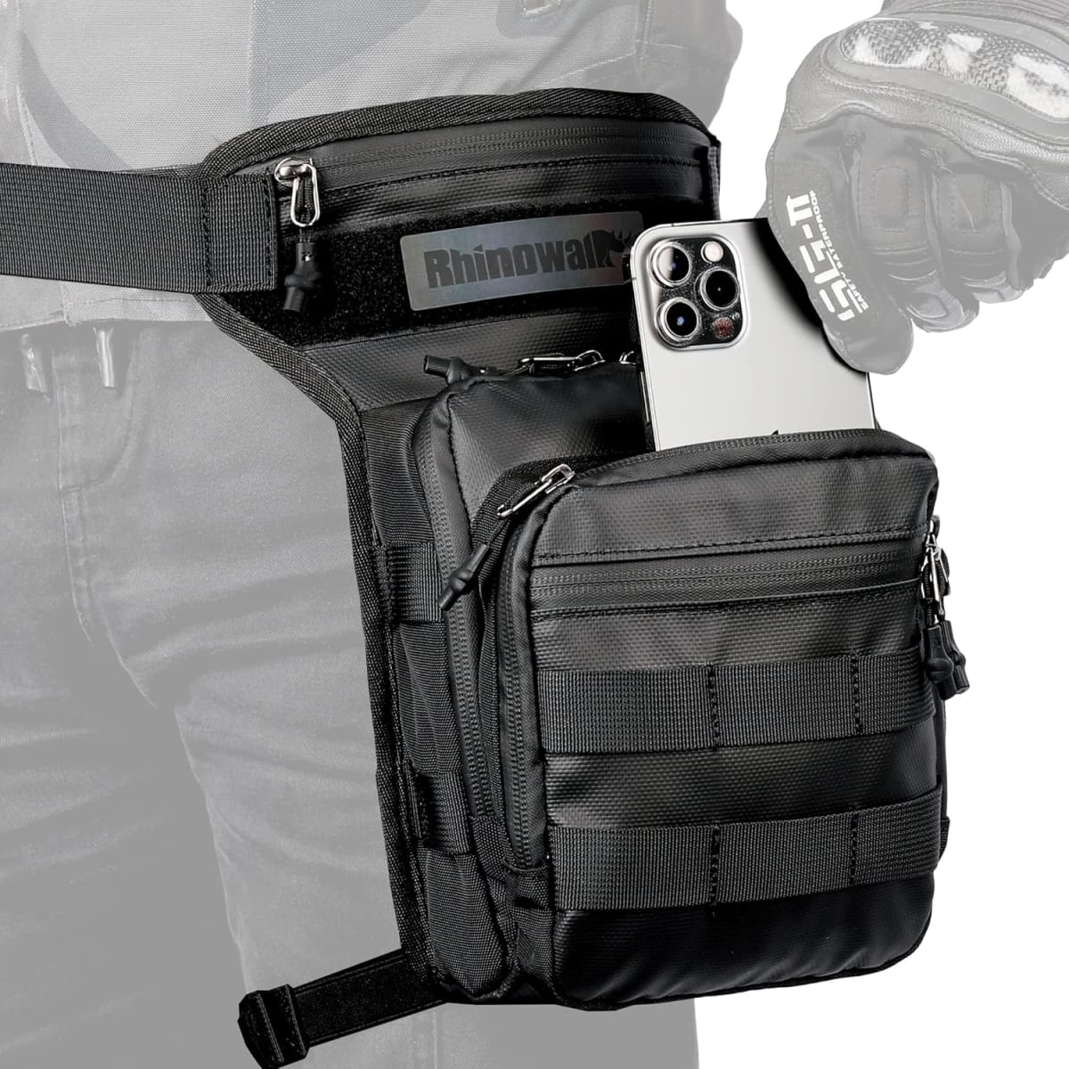 Muslera para motociclista Rhinowalk Multifuncional 3lts