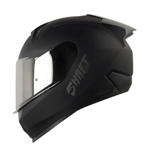 Casco moto Shaft 560 evo solid negro integral