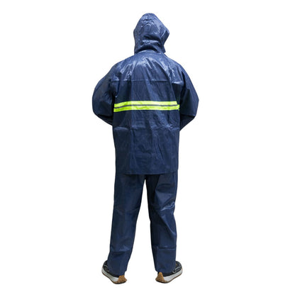 Traje impermeable para moto 2 piezas con capucha