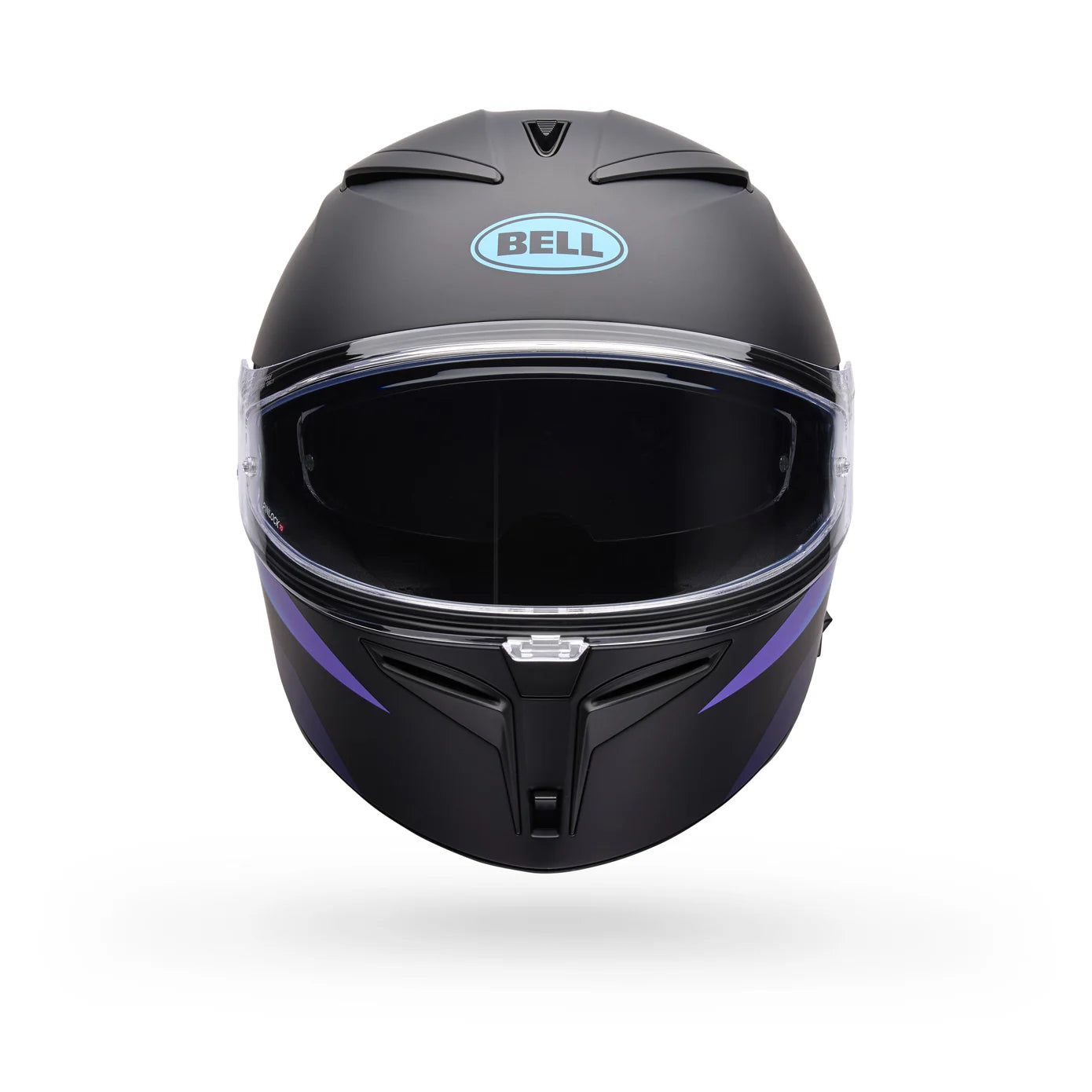 Casco Moto Bell Lithium Passion Negro/Azul