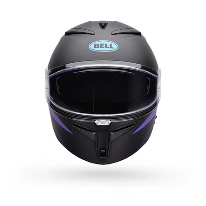 Casco Moto Bell Lithium Passion Negro/Azul