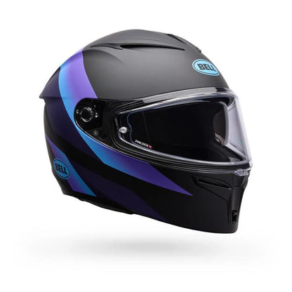 Casco Moto Bell Lithium Passion Negro/Azul