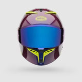 Casco Moto Calle Lithium Mips Plus Delta Negro/Morado Bell